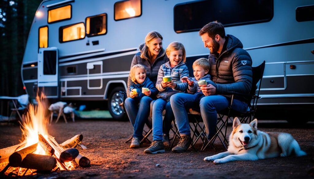 rv camping with kids