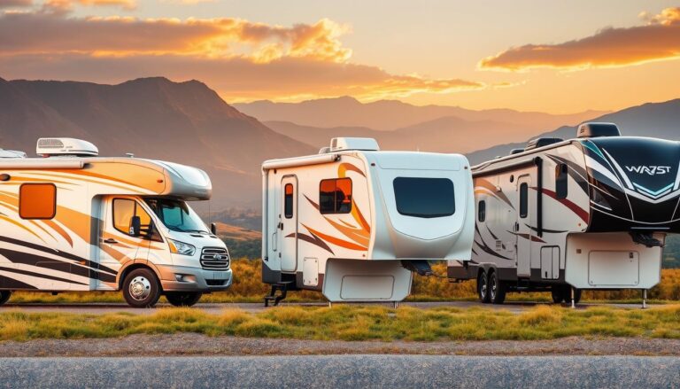 Choosing the Right RV: Motorhome vs. Travel Trailer vs. Fifth Wheel