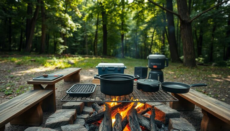 How to Set Up a DIY Outdoor Kitchen at Your Campsite